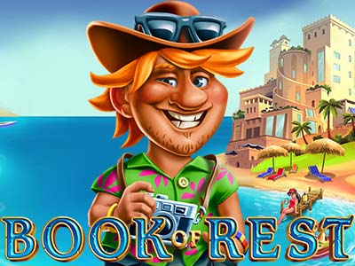 Evoplay Entertainment invites players to an all-inclusive slot Book of Rest. Crisp graphics let a player feel the heat of tropics through the screen of his PC or a smartphone. By the way, check out a main character of the game, animation of