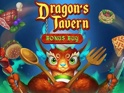 The Dragon’s Tavern Bonus Buy game transfers players to a cozy tavern, where a richly laid table lures with the smell of tasty food. Players will meet the chef Oliver who is always ready to treat visitors with exquisite cuisine as wel