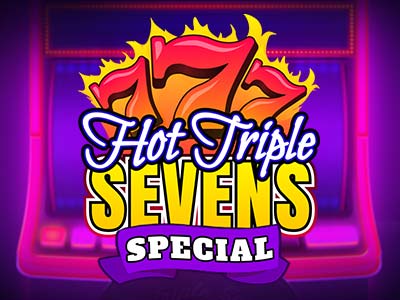 While it’s the same beloved Hot Triple Sevens game with the fiery sevens symbols, the ‘special’ edition has far more to offer! Instead of the usual 10 Free Spins and x3 multiplier, players now have the opportunity to win 1