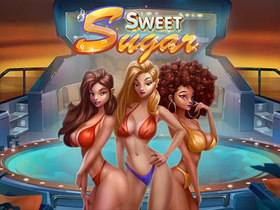 Sweet Sugar isa luxurious partybythe outdoorpoolof a superclassymega-yacht!A must forallfun-loving creatures of thenight, twoof the game's glamorous characters,Kamila andAleksa, are here to help playerstake their chance towin big. Thos