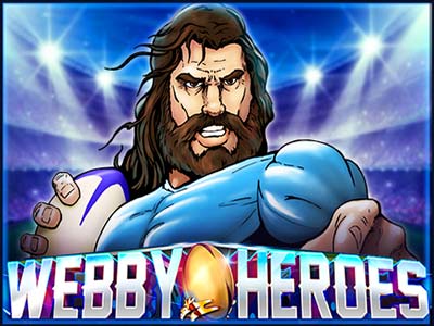 Webby Heroes is a 5x3 reels and 30 lines video slot with a Bonus game feature and Expanding Wilds. This slot takes you to the atmosphere of rugby and puts you in the shoes of a real rugby player on his way to win the championship and big pr